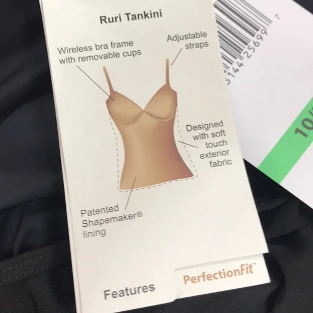 Coco Reef Contours Ruri Ruffled Tankini Top - Picture 11 of 12